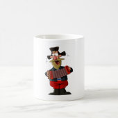 アコーディオン遊の男 コーヒーマグカップ (中央)