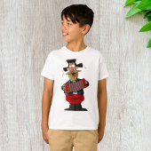 アコーディオン遊の男 Tシャツ