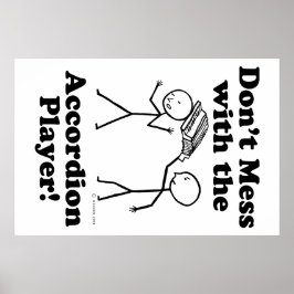 アコーディオン選手と対戦しない ポスター