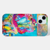 アコーディオン選手の水彩画 Case-Mate iPhoneケース (裏面 (横))