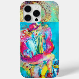 アコーディオン選手の水彩画 iPhone 15 PRO MAXケース