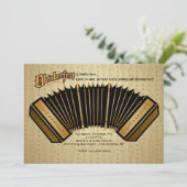 アコーディオン オクトーバーフェスト ご招待 招待状 (スタンド正面)