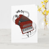 アコーディオン カード (黄色い花)