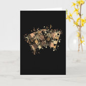 アコーディオン カード (黄色い花)