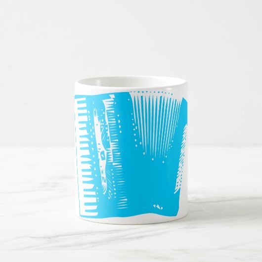 アコーディオン コーヒーマグカップ (中央)