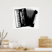 アコーディオン ポスター (キッチン)