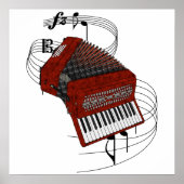 アコーディオン ポスター (正面)