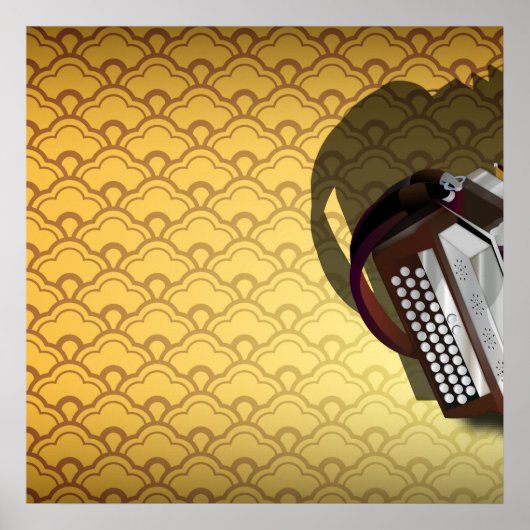 アコーディオン ポスター (正面)