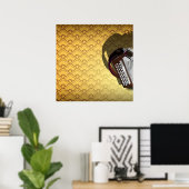 アコーディオン ポスター (ホームオフィス)