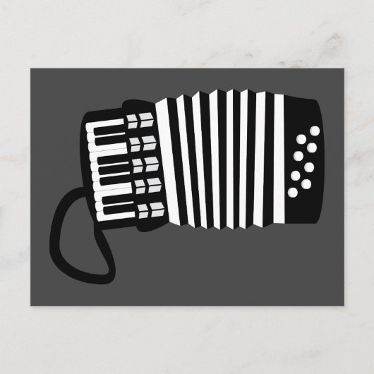 アコーディオン ポストカード (正面)