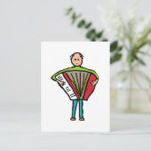 アコーディオン ポストカード (スタンド正面)