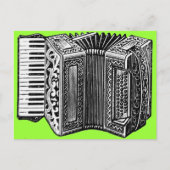 アコーディオン ポストカード (正面)