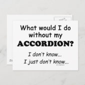 アコーディオン ポストカード (正面/裏面)