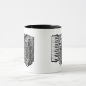 アコーディオン マグカップ (中央)