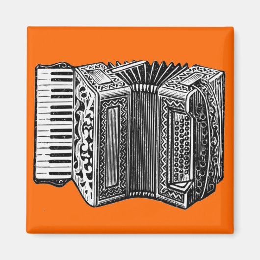 アコーディオン マグネット (正面)