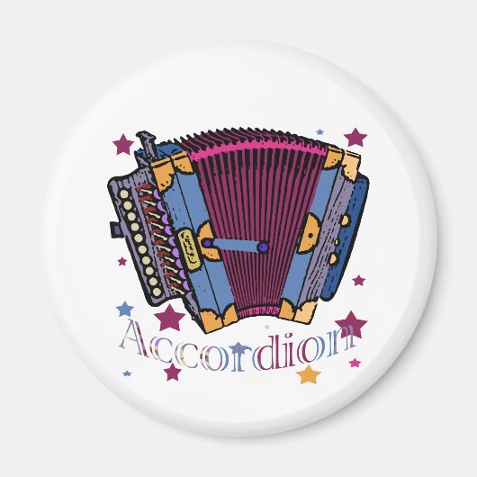 アコーディオン マグネット (正面)