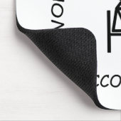 アコーディオン – ワールドのまわりに回転 マウスパッド (コーナー)