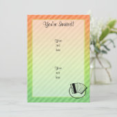 アコーディオン 招待状 (スタンド正面)