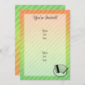 アコーディオン 招待状 (正面/裏面)