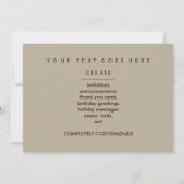 アコーディオン 招待状 (裏面)