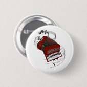 アコーディオン 缶バッジ (正面&裏面)