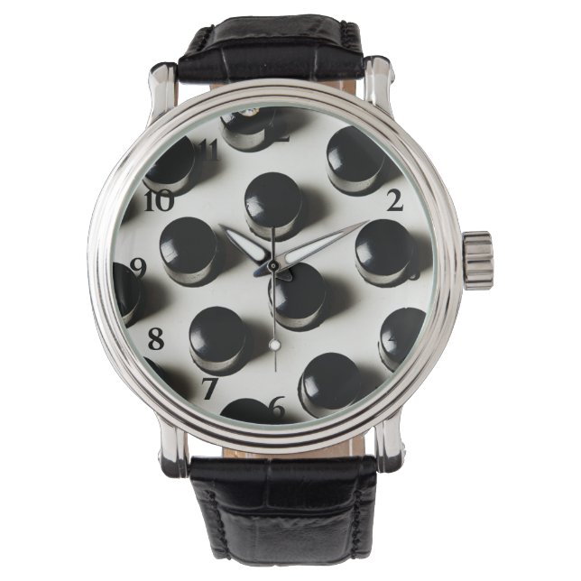 アコーディオン 腕時計 (正面)