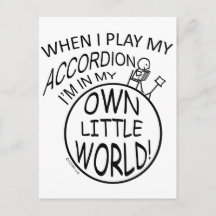 アコーディオン、自分の小さな世界
