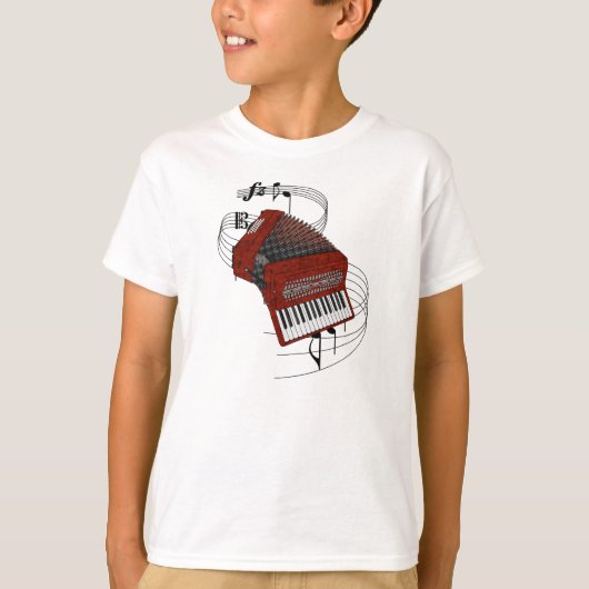 アコーディオン Tシャツ (正面)