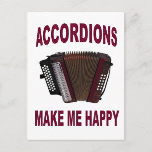 アコーディオンHAPPY.jpg ポストカード