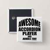 アコーディオ素晴らしン奏者 缶バッジ (正面&裏面)