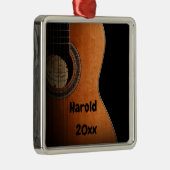 アコーパーソナライズされたスティックギター メタルオーナメント (右)