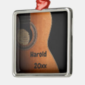 アコーパーソナライズされたスティックギター メタルオーナメント (左)