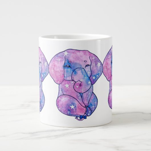 アコーンという名の象 ジャンボコーヒーマグカップ (正面)