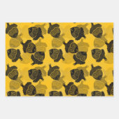 アコーンウッドブロック ラッピングペーパーシート (正面3)