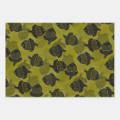 アコーンウッドブロック ラッピングペーパーシート (正面)