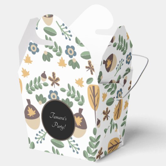 アコーンウッド自然トレイルグリーナリーバースデーパーティー フェイバーボックス (オープン)