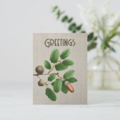 アコーンオーク離れ材 ポストカード (スタンド正面)