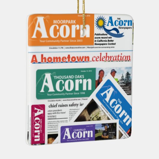 アコーンオーナメントテイクワン セラミックオーナメント (右)