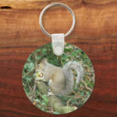 アコーンキーチェーン付きリス キーホルダー (正面)
