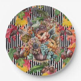 アコーンズイン秋 ペーパープレート