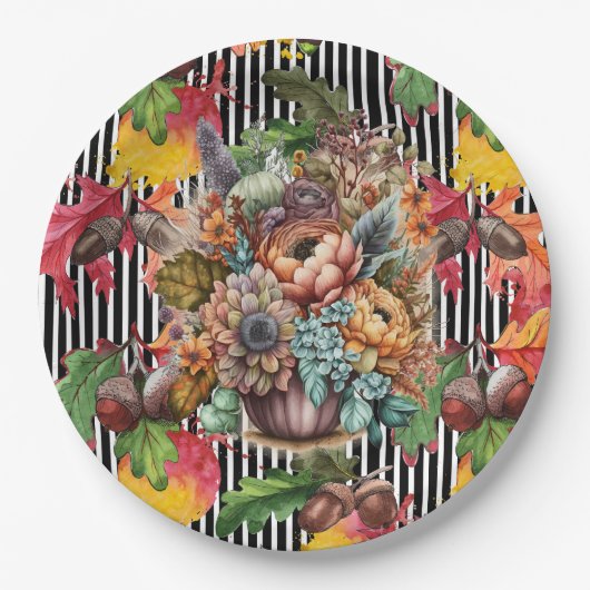 アコーンズイン秋 ペーパープレート (正面)