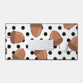 アコーンブラックドット秋Y2Kパターン デスクマット (キーボード&マウス)