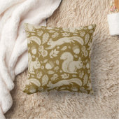 アコーンリス黄金色枕 クッション (ブランケット)