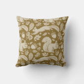 アコーンリス黄金色枕 クッション (裏面)