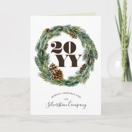 アコーンリースクリスマスホリデーフ企業のォード 招待状