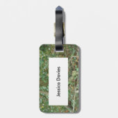 アコーン付きリスカスタムルの荷物タグ ラゲッジタグ (裏面縦)