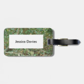 アコーン付きリスカスタムルの荷物タグ ラゲッジタグ (裏面横)