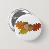 アコーン葉 缶バッジ (正面&裏面)