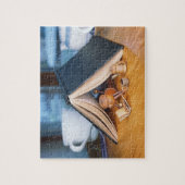 アコーン読小妖精や小人の本ジグソーパズル ジグソーパズル (縦)