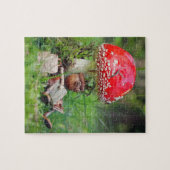 アコーン読小妖精や小人の本ジグソーパズル ジグソーパズル (横)